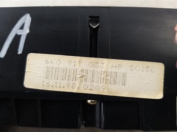 PŘÍSTROJOVÁ DESKA SEAT INCA 1.9 SDI R 1995-2003 VDO