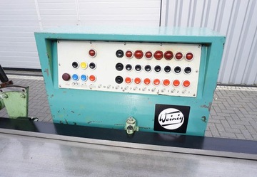 ЧЕТЫРЕХСТОРОННИЙ строгальный станок WEINIG с 7 ГОЛОВКАМИ