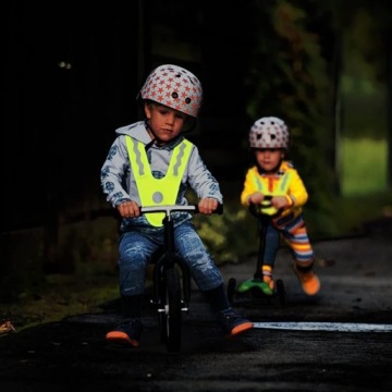 2X СВЕТООТРАЖАЮЩИЙ ЖИЛЕТ ГИБКИЙ ВЕЛОСИПЕД БЕГ ДЕТЕЙ ВЫСОКАЯ ВИДИМОСТЬ