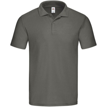 Koszulka męska Polo Original FruitLoom Graphite XL