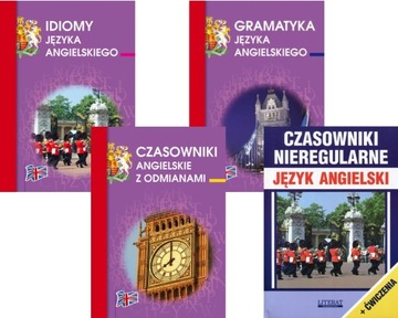 Gramatyka, idiomy, czasowniki J. angielski- zestaw