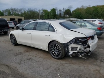 Mercedes Klasa S W223/V223 2022 Mercedes-Benz Klasa S 2022r., 4x4, 4.0L 4.0 Hybryda 496KM, zdjęcie 3