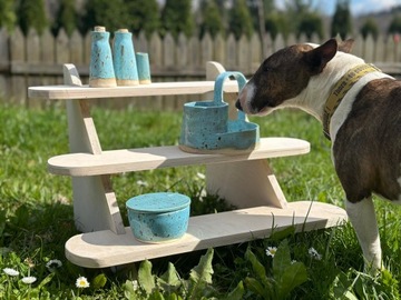 Деревянный стенд для рукоделия