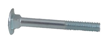 ВИНТЫ ОЦИНКОВАННЫЕ ВИНТЫ M6x120 DIN 603 + ГАЙКА M6 100 комплектов