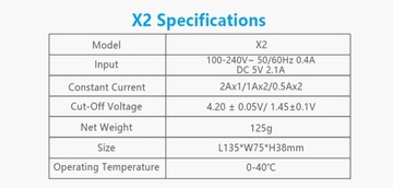 XTAR X2 NEW 18650/26650 Li-ION NI-MH зарядное устройство 2A