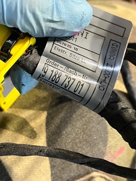 398 BMW X5 E70 X6 E71 INSTALACE SVAZEK SEDADLA PŘEDNÍ PRAVÝ 9188737