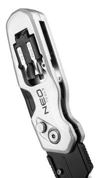 СКЛАДНОЙ НОЖ с трапециевидным лезвием НОЖ 1+3 лезвия БИТЫ PH2 SL4 NEO 63-705