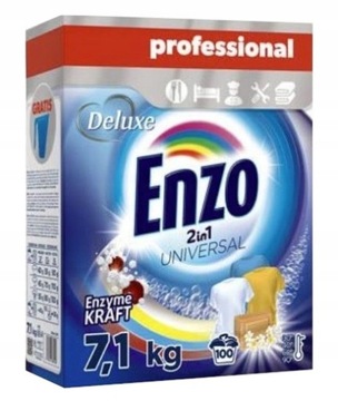 DELUXE ENZO PROSZEK UNIWERSALNY 100P/7,1KG KARTON