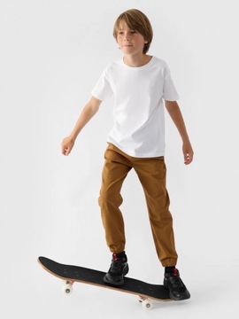 ФУТБОЛКА ДЛЯ МАЛЬЧИКОВ 4F ДЕТСКАЯ ХЛОПКОВАЯ СПОРТИВНАЯ ФУТБОЛКА ДЛЯ PE MM2330