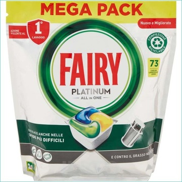 Fairy Platinum Lemon Tabletki do Zmywarki 73szt