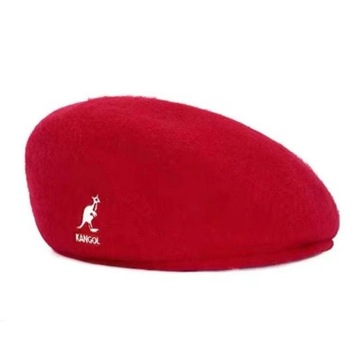 Czapka zimowa Oryginalny KANGOL Beret4 wełniana cz