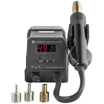 Stacja Hot Air TOOLCRAFT ZD-8908 300W 100 - 500C