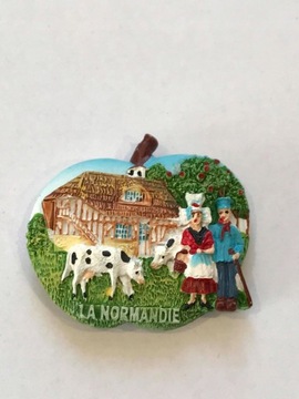 MAGNES MAGNEZ LODÓWKĘ NORMANDIA KROWY LUDOWY MINI