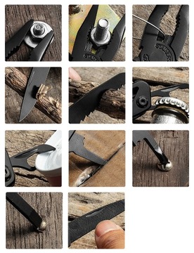 Мультитул, многофункциональные плоскогубцы 22-в-1