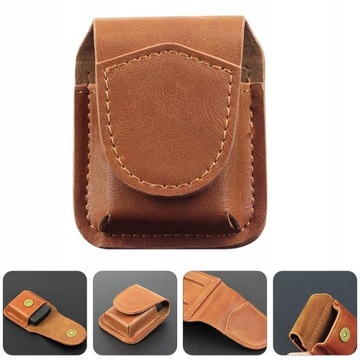 Zegarki Schowek Skórzany futerał na zapalniczkę