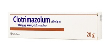 Clotrimazolum Krem 20 g Aflofarm na grzybica