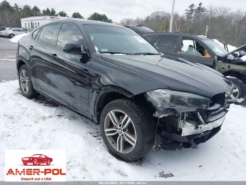 BMW X6 F16 2017 BMW X6 2017 BMW X6 XDRIVE35I 3.0 Benzyna 300KM