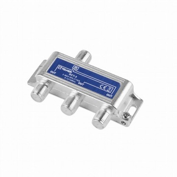 ROZGAŁĘŹNIK SPLITTER TV TELMOR RCT-3B potrójny 3WAY 5-1218MHz
