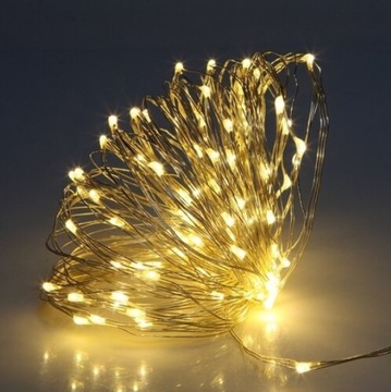 СВЕТОДИОДНАЯ ЛИНЕЙНАЯ СВЕТОВАЯ ЗАВЕСА USB ТЁПЛЫЙ БЕЛЫЙ 5м