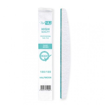 Пилочка NAIL4U 25X NAIL BOAT BASIC 180/180, ДВУСТОРОННЯЯ