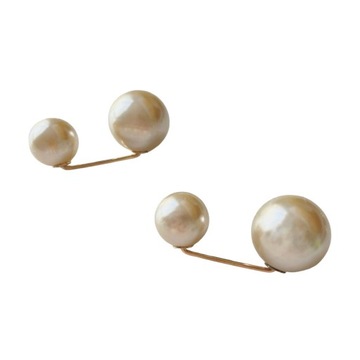 Жемчужная брошь, жемчужная брошь, элегантная, для платья, блузки, набор из 4 штук.