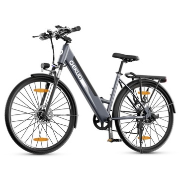 Qekud 26M208 e-Bike 26'' 36V 12,5Ah 250W e-City Citybik Rower szary