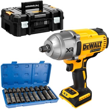 Klucz udarowy 1355Nm 1/2 DeWALT DCF900NT + nasadki