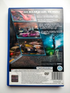 *** NEED FOR SPEED UNDERGROUND 2 PLAYSTATION 2 PS2 ***
