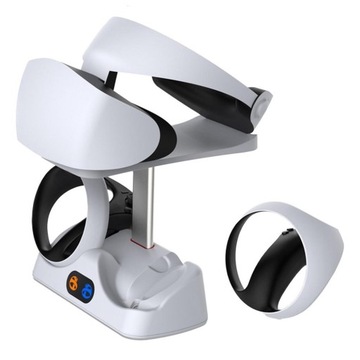 Подставка для зарядки со светодиодной подсветкой для очков и планшетов PlayStation VR2