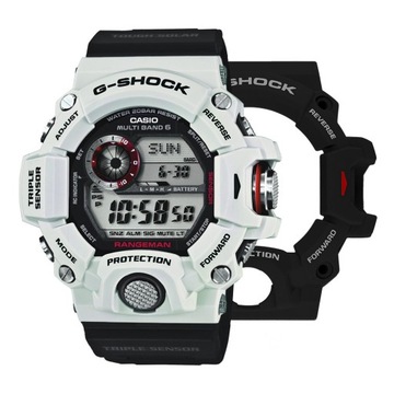 ZESTAW G-SHOCK GW-9400-1ER BIAŁY