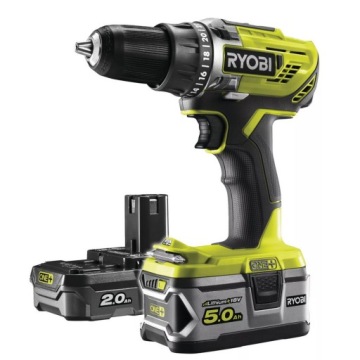RYOBI 9-piece 18V COMBO TOOLS SET 2x BATTERY Bag