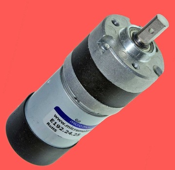Motoreduktor planetarny 118obr/min 24V 0,9N.m