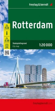 ROTTERDAM plan miasta 1:20 000 FREYTAG BERNDT 2023