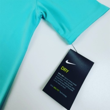 ФУТБОЛКА МУЖСКАЯ NIKE PARK VII, СПОРТИВНАЯ ФУТБОЛКА DRI-FIT, БИРЮЗОВЫЙ размер M