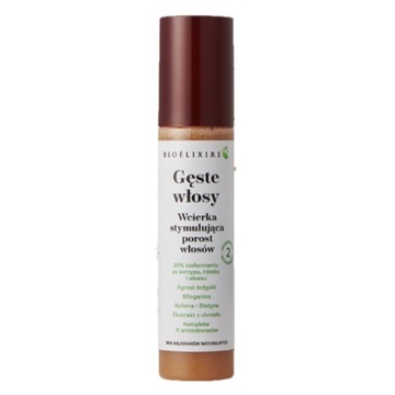 BIOELIXIRE Wcierka stymulująca porost włosów GĘSTE WŁOSY 150ml 2 Generacja