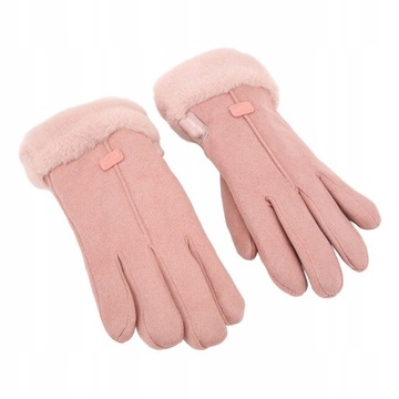 Розовые USB-перчатки с подогревом для рук