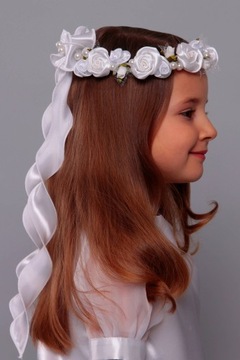 Венок причастия, зеленые и золотые кристаллы