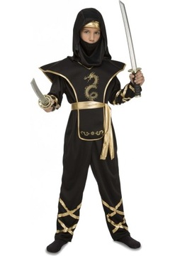 Strój Ninja Przebranie Ninjago Kostium Bajkowy 146