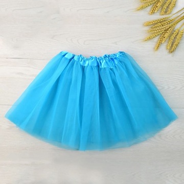 ЮБКА ИЗ ТЮЛЯ ДЛЯ ДЕВОЧКИ БАЛЕТНАЯ ЮБКА ИЗ ТЮЛЯ СИНЕГО цвета