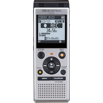 Dyktafon Cyfrowy Olympus WS-882 Srebrny 4GB Stereo MP3