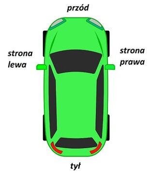 FENDER GOLF 4 IV LC6X ПРАВЫЙ + ЛЕВЫЙ НОВЫЙ КОМПЛЕКТ