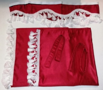 ZASŁONY SZYB FIRANKI BUS UNIWERSALNE KOMPLET