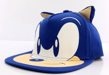 SEGA SONIC Czapka z daszkiem FUL CAP USZY 53-57cm