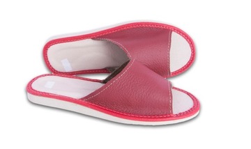 КОЖАНЫЕ ДОМАШНИЕ ТАПОЧКИ, ДОМАШНИЕ ТАПОЧКИ размер 41