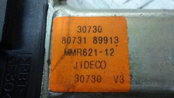 MECHANIZMUS OKNO LEVÝ ZADNÍ NISSAN X-TRAIL T30