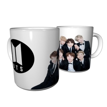 KUBEK BTS BANGTAN BOYS DLA FANA + IMIE + KARTONIK