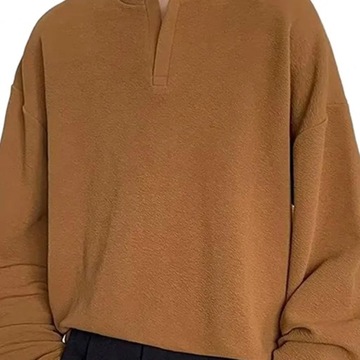 Autumn Fashion loose Sweaters Men Long Sleeve Pull