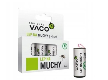 VACO ECO LEP Pułapka na MUCHY op. 4szt. NOWOŚĆ