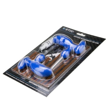 РЕМКОМПЛЕКТ ДЛЯ БЫСТРОГО РЕМОНТА ШИН, КОЛЕС, ШНУРОВ, КЛЕЙ, РЕЗКА, ШИЛО, СТИКС