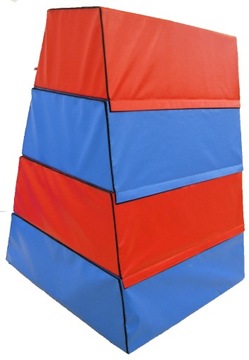 ESPADON Skrzynia gimnastyczna do skoków 4 moduły duża wys. 160cm PRODUCENT
